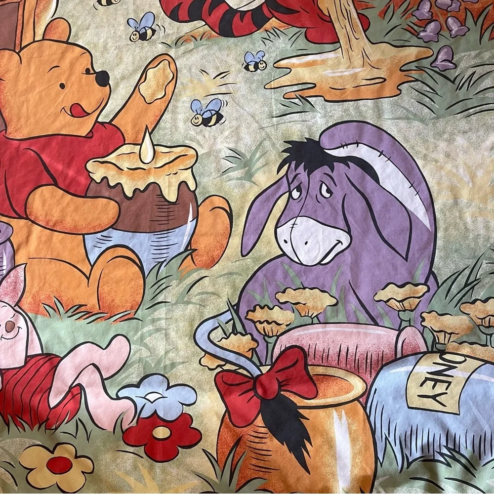 VTG Duvet Cover - Winnie The Pooh - Disney - Twin Size - Tigger - Eeyore - Owl